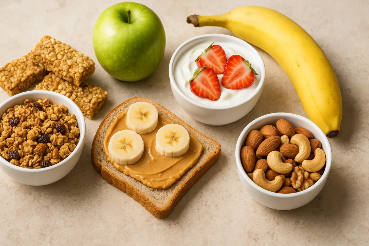 Cosa mangiare per una merenda sana e veloce? Idee semplici che regalano subito energia