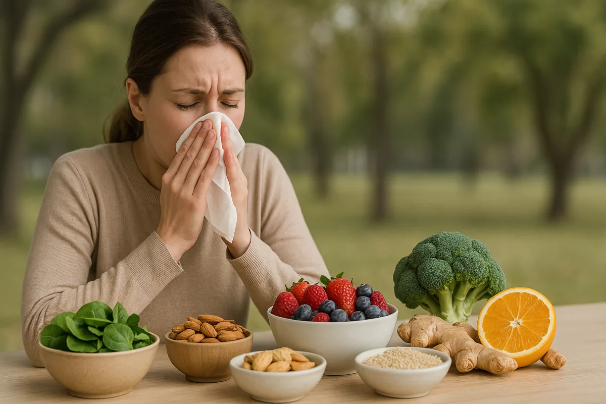 Allergie stagionali e nutrizione: i cibi che possono rafforzare le difese in periodi critici
