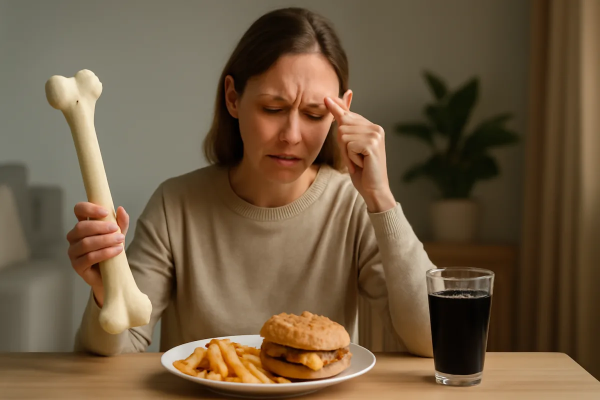 Quali alimenti indeboliscono le ossa: l'abitudine comune da ridurre subito
